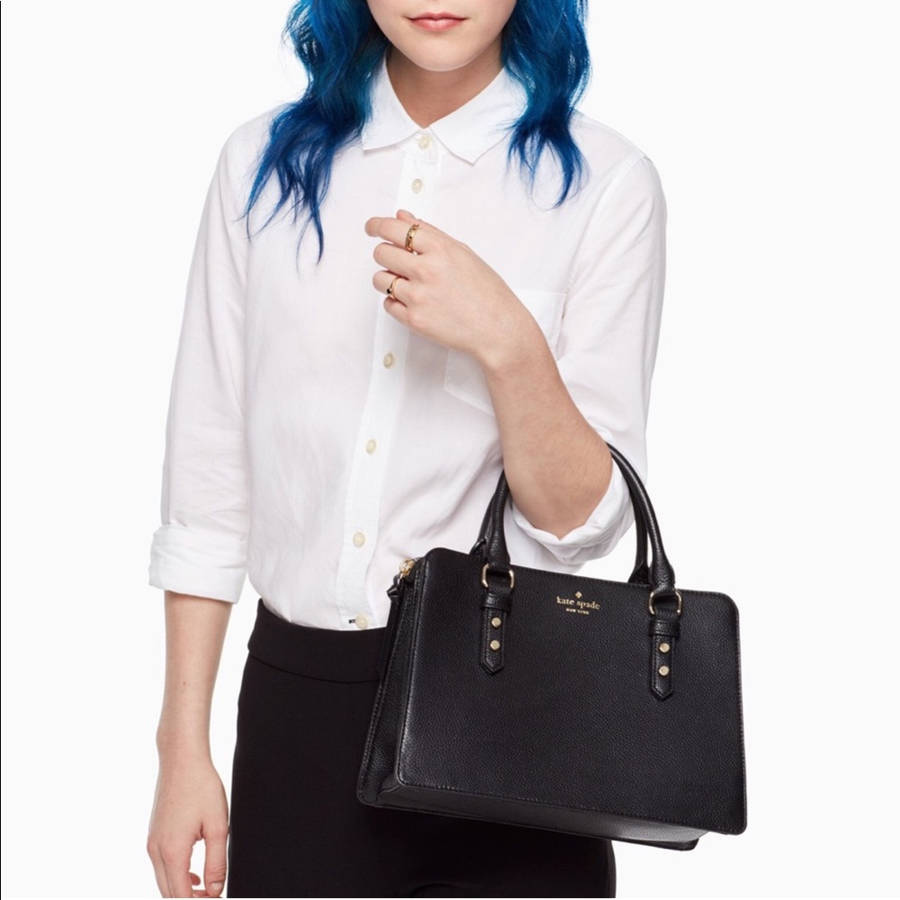 Kate Spade Lise Mulberry Black Purse NWT